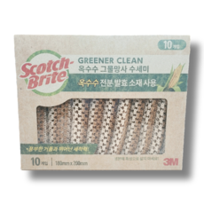 춘슬상점 스카치브라이트 옥수수 그물망사 수세미