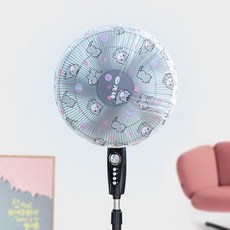 높은 품질 peva 층 팬 보호 가방 만화 인쇄 팬 보호 커버 홈 팬 먼지 커버|선풍기 커버|, 1개, cat, 단일