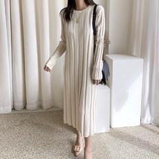 하이데일리 타니 니트 롱원피스
