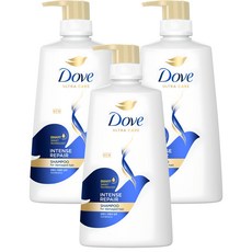 도브 인텐스 리페어 샴푸, 680ml, 3개 680ml, 3개