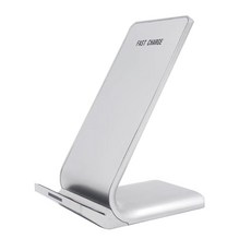 삼성 Galaxy S10 S20 용 고속 무선 충전기 Note 20 Ultra Plus USB Qi 충전 패드 for iPhone 11 Pro Max 8 X XR XS Ma, 보여진 바와 같이, 하얀색,