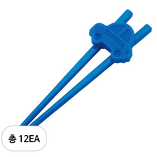 스케이터 ATC1 교정겸용 탈부착 젓가락 16.5cm, 12개, 토미카