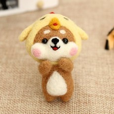 펠트.강아지.제작