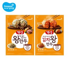 개성 왕만두 2.1kg + 개성 김치왕만두 2.1kg, 단일옵션