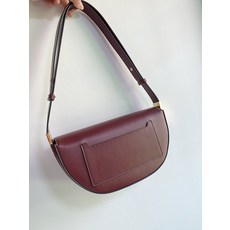 블랙문 BUR 올림피아 숄더백 버건디 (26cm)