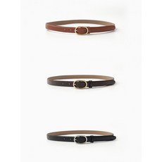 LOOKAST 10/12 배송 에밀리 레더 벨트 / EMILY LEATHER BELT_3colors BELT 150015