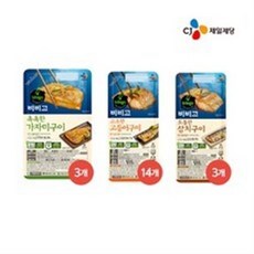 비비고 생선구이 고등어14팩 + 삼치3팩 + 가자미3팩, 3세트