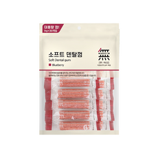 무마진 강아지 소프트 덴탈껌 대용량 30p, 블루베리, 270g, 1개