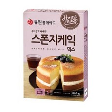 큐원 스폰지케익믹스, 500g, 1개