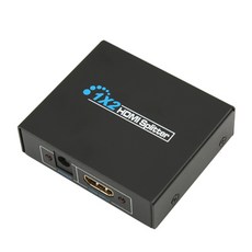 Coms HDMI 분배기(1:2) PV453, 블랙 - hdmi녹화기