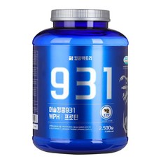 킹콩팩토리 웨이프로틴 931 WPH 초코맛 2.5kg 가수분해 유청 단백질 헬스 근육, 쉐이커(화이트), 1개