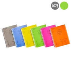 K오 *_REB코_*^ 젤리팝스 클리어화일 JF400-74 40P 녹색x10개 묶음 W7D5 *BEANBE*31*_K오