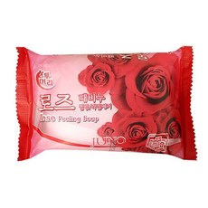 상투머리 로즈 필링 각질제거 때비누 세안비누 세수, 상세페이지 참조
