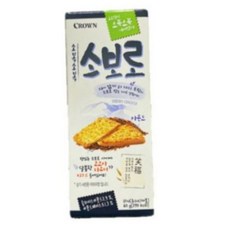 크라운 소복소복 소보로, 60g, 3개