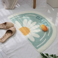 단잠순면워싱반달발매트욕실현관주방매트-빅사이즈반달발매트