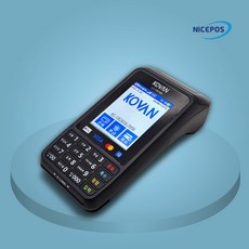 나이스포스 애플페이 무선 카드단말기 배달용 현장결제 LC-7351QN, 1개