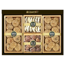 표고아빠 참나무표고버섯 선물세트[햇살2호](560g)(부직가방), 1세트