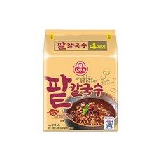 오뚜기 팥칼국수 (120g×4) 야식메뉴 아이들간식, 20세트