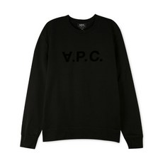 아페쎄 VPC 로고 맨투맨 블랙 COECQ H27378