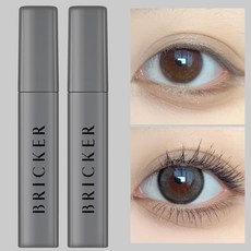 브릭커 데이 워터프루프 영양제 세럼 마스카라, 2개, 8ml