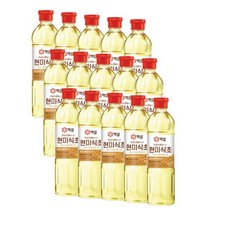 CJ 백설 국내산 현미식초, 900ml, 150개