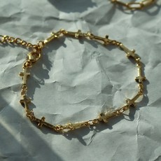 십자가매듭발찌