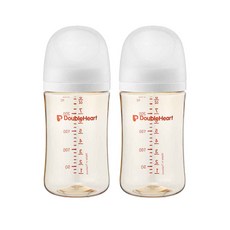 더블하트 모유실감 3세대 트윈팩 160ml/240ml 모음, 제뉴인화이트, 240ml, 2개