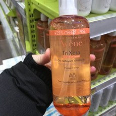 아벤느 트릭세라 뉴트리션 클렌징젤 민감 건성 피부 500ml Avene nutr-fluid cleansing gel 클렌징, 1개