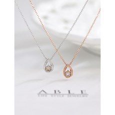 물방울다이아목걸이