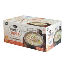 백제 푸짐한 순살 닭칼국수 6인분, 1개, 1.458kg