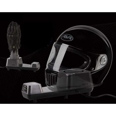 모자스타일러 220V 60Hz 헬멧 오토바이 장갑 살균기, 상세페이지 참고, 본품+홀더