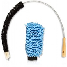 독일직배송 G&amp;K 키친웨어 가열 본체【120cm long】부드러운 염소 털로 더스트 자석으로 고품질의 나무 손잡이와 절연 와, 단일옵션