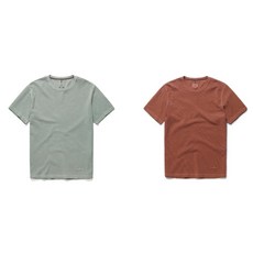 헨리코튼 남성 반팔티 와플조직 라운드 OTAM-1501