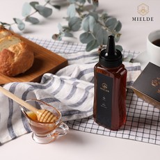 미엘드 꿀 선물 세트 튜브형 쇼핑백포함 300g x 5p, 야생화5