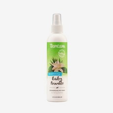 강아지향수8oz 디오더라이징 베이비파우더 트로피크린, 트로피크린 베이비파우더 디오더라이징 강, 236g, 1개