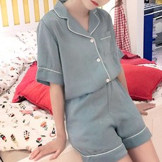 부드럽고 시원한 파자마 파티 친구와 우정 잠옷