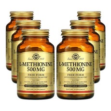 솔가 L 메티오닌 500mg 90 베지캡슐, 6개, 90정