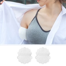 미니플 뽀송뽀송 데오드란트 겨드랑이 땀 흡수 겨땀 접착식 패드, 20개