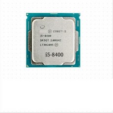 CPU cI58400 I5 8400 2.8GHz 6코어 6스레드 프로세서 9M 65W LGA 1151 - i58400