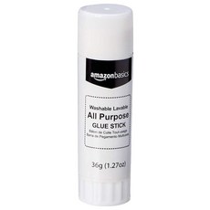 Amazon Basics All Purpose Glue Sticks 아마존 베이직스 올 퍼포스 글루 스틱 36g (12팩)