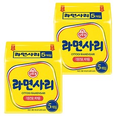 OTTOGI 不倒翁 無調味粉Q泡麵 110g, 10包
