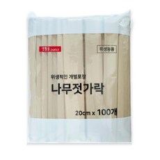 생활을그리다 크라프트 종이 나무 젓가락, 1세트, 100개