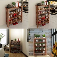 좁은공간수납 개인신발장 정리장 높이조절수납장 신발장diy 벽신발장 신발벤치의자 깊은신발장 틈새신발장, 단품