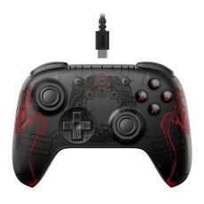 8BitDo 얼티밋 2C 무선 게임 컨트롤러 유선 게임패드 블랙 신화 WuKong 홀 효과 조이스틱 윈도우 10/11 안드로이드용, 1개, 1) Wired Black