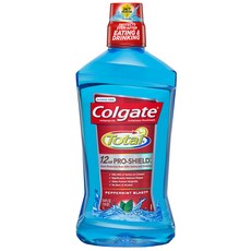 콜게이트 토탈 잇몸건강 클린민트 구강청결제 2팩 Colgate Total Gum Health Alcohol Free Mouthwash, 1개, 0ml