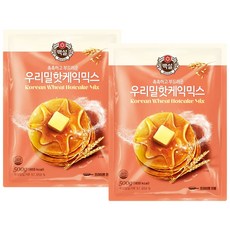 백설 우리밀핫케익믹스, 500g, 2개