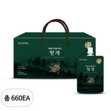 하루활력 가뿐한 아침을 위한 헛개즙, 70ml, 660개
