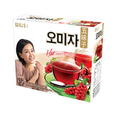 담터 오미자 플러스 과실차, 18g, 15개입, 7개
