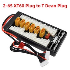 멀티 2S-6S Lipo 병렬 균형 충전 어댑터 보드 iMAX SKYRC B6AC B6 HTRC C240 DUO 충전기 용 XT60 T Deans XT90 플러그, XT60 to T Deans