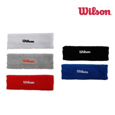 윌슨 WILSON 테니스 스포츠용품 헤어밴드, onesize